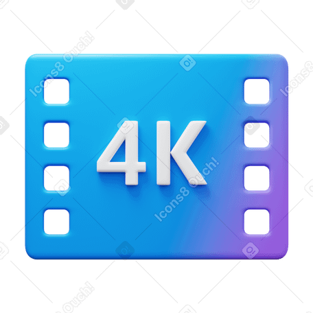 3D 4k PNG, SVG