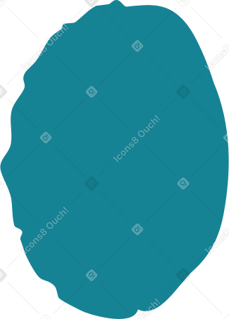 dark blue ellipse Illustration in PNG, SVG