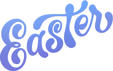 Text easter PNG, SVG