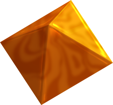 orange dice PNG, SVG