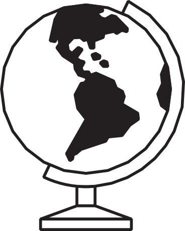 Globe terrestre PNG, SVG