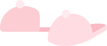 pink slippers PNG, SVG