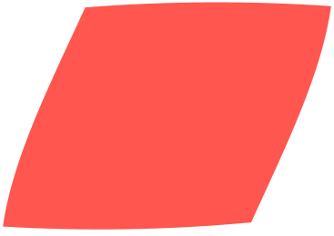 Parallelogram red PNG, SVG