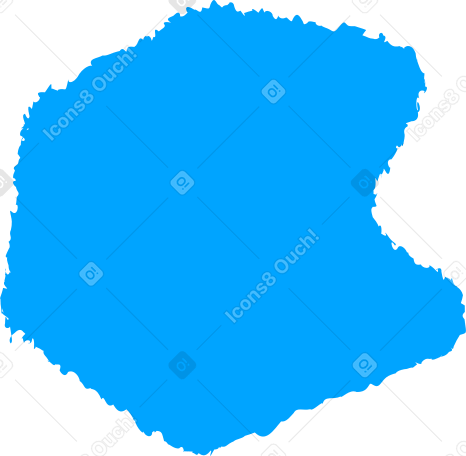 polygon sky blue Illustration in PNG, SVG
