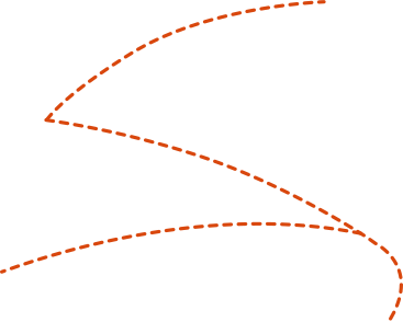 複数の曲線の点線 PNG、SVG