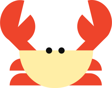 crab PNG, SVG