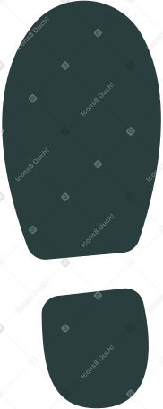 footprint Illustration in PNG, SVG