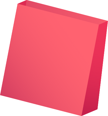 red paper bag without handles PNG, SVG