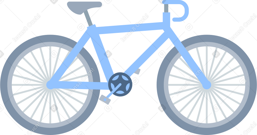 cycle Illustration in PNG, SVG