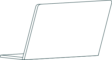 white laptop PNG, SVG