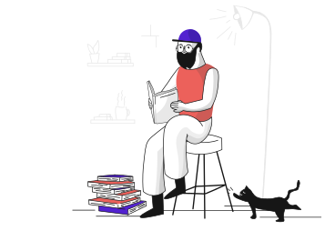 Study from books PNG, SVG