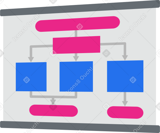 presentation on projector screen PNG, SVG