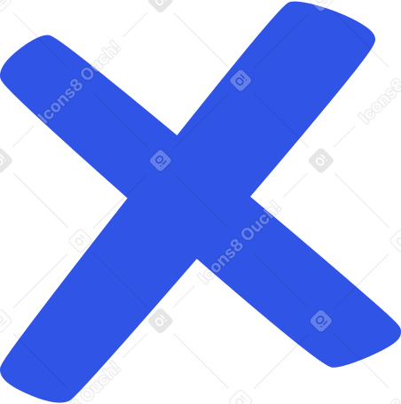 blue cross Illustration in PNG, SVG