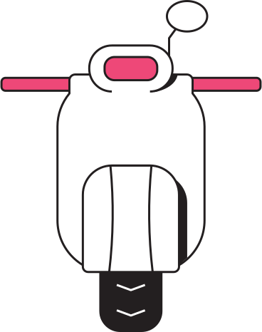 scooter motorcycle PNG, SVG