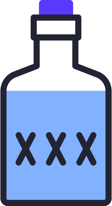 poison bottle PNG, SVG