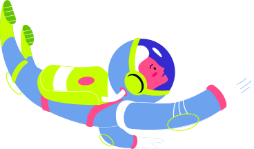 fliegender astronaut PNG, SVG