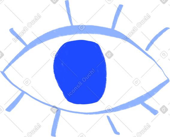 open eye PNG, SVG