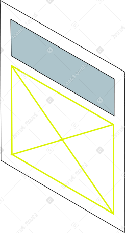 ventana con marco PNG, SVG