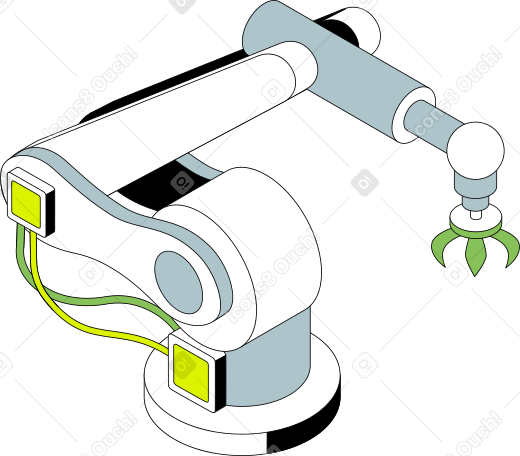 robot arm manipulator PNG, SVG