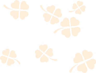 background of beige clovers PNG, SVG