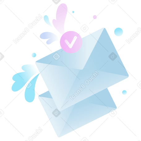 Recebendo mensagens de correio por e-mail PNG, SVG