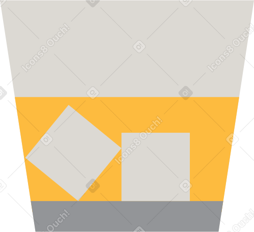 whiskey glass PNG, SVG