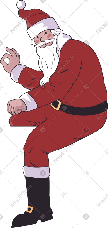 Santa claus PNG, SVG