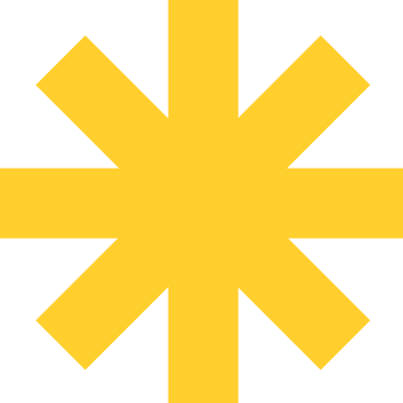 Gelbe sternschnittstelle PNG, SVG