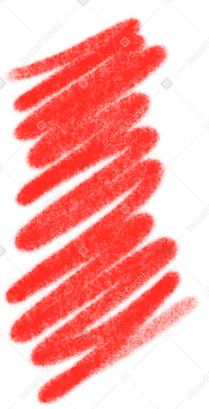 red scribble PNG, SVG