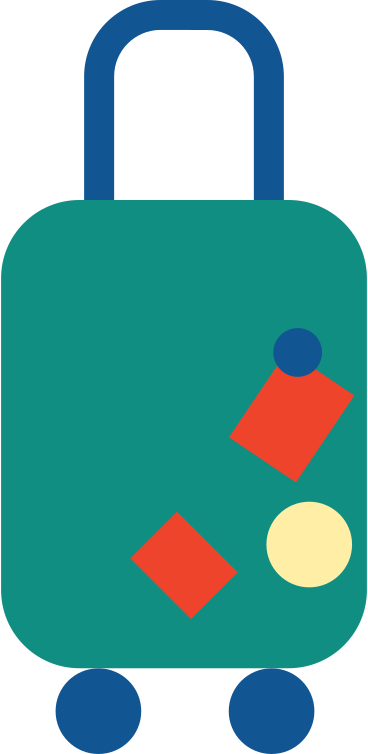 suitcase PNG, SVG