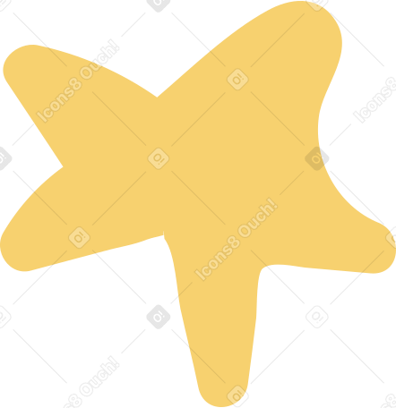 star Illustration in PNG, SVG