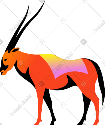 Bull watussi PNG, SVG