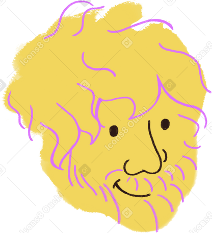 man with smile PNG, SVG