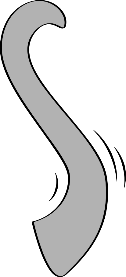 tail Illustration in PNG, SVG