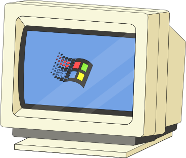 Monitor de computadora PNG, SVG