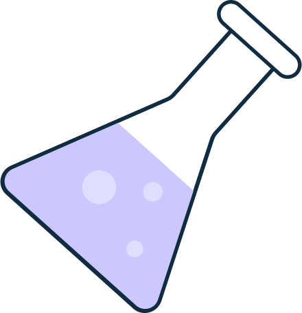 experiment liquid bottle Illustration in PNG, SVG