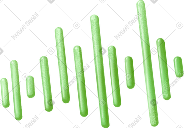 Sound green track PNG, SVG