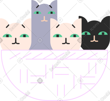 小猫 PNG, SVG