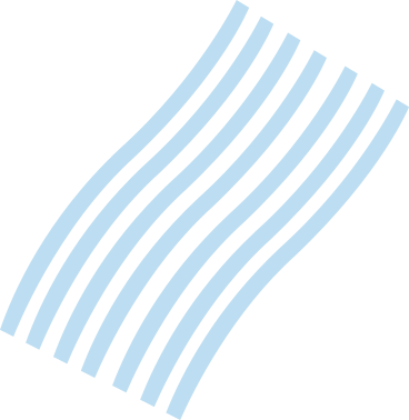 Linee blu leggermente ondulate PNG, SVG