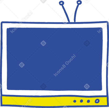 televisão PNG, SVG