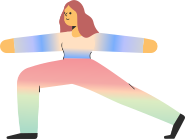 woman does yoga PNG, SVG
