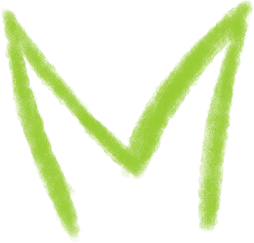 Grüne scharfe m-förmige linie PNG, SVG