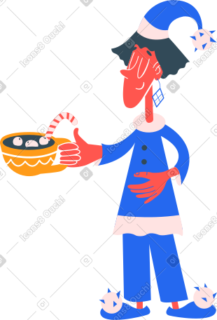 穿着睡衣的女人 PNG, SVG