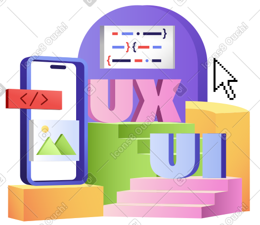 使用浏览器和应用程序开发手机文本中的代码来刻写 ux/ui PNG, SVG