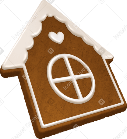 gingerbread house PNG、SVG