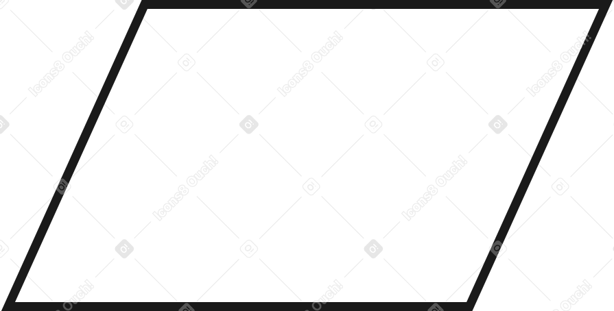parallelogram Illustration in PNG, SVG