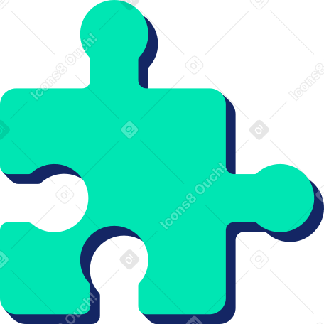 piece of puzzle Illustration in PNG, SVG