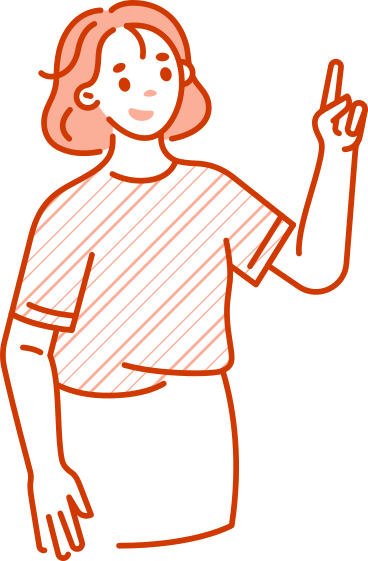 Woman pointing top PNG, SVG