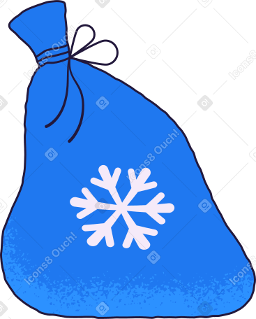 santa's bag Illustration in PNG, SVG