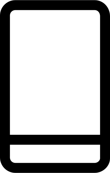 white mobile phone PNG, SVG